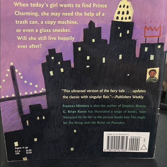 4/$20 Cinder-Elly Children's Book by Frances Minters - Picture 3 of 6